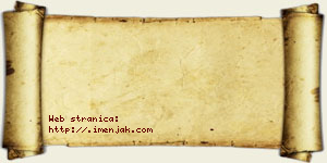 Jasmina Kolačarić vizit kartica